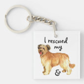 Rescue Pyrenean Shepherd Schlüsselanhänger (Vorderseite)