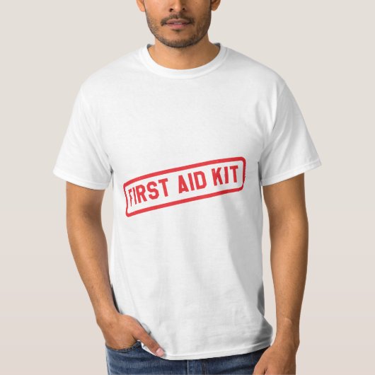 rescue service work paramedic first aider T-Shirt (Vorderseite)