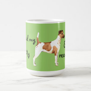 Rescue Smooth Fox Terrier Kaffeetasse