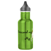 Rescue Smooth Fox Terrier Trinkflasche (Links)