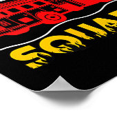 Rescue Squad Lifesaver Fireman Gift Proud Firefigh Poster (Ecke)