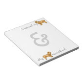 Rescue Sussex Spanel Notizblock (angewinkelt)