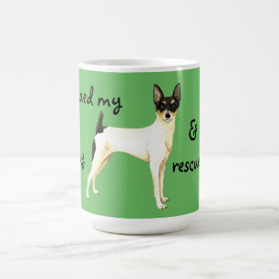 Rescue Toy Fox Terrier Kaffeetasse