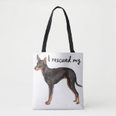 Rescue Toy Manchester Terrier Tasche (Vorderseite)