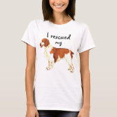 Rescue Welsh Springer Spaniel T-Shirt (Vorderseite)