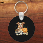 Rescued Is My Favorite Breed Dog Cat Pet Adoption Schlüsselanhänger (Vorderseite)