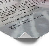 Rescuer's Rainbow Bridge poster (Ecke)