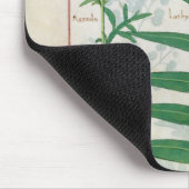 Reseda, Euphorbiengummi und Dianthus Mousepad (Ecke)