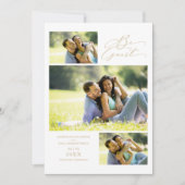 Reserva La Fecha 2 Fotos Moda Trendy Collage Wedd Save The Date (Vorderseite)