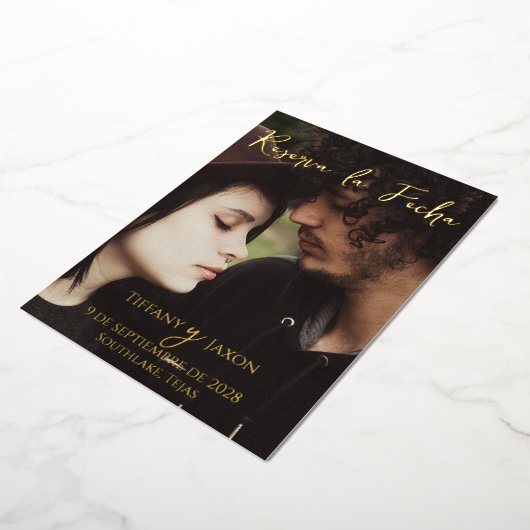 Reserva la Fecha Folieneinladung (Gedreht)