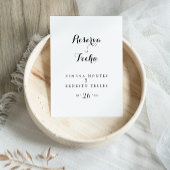 Reserva la Fecha Postkarte