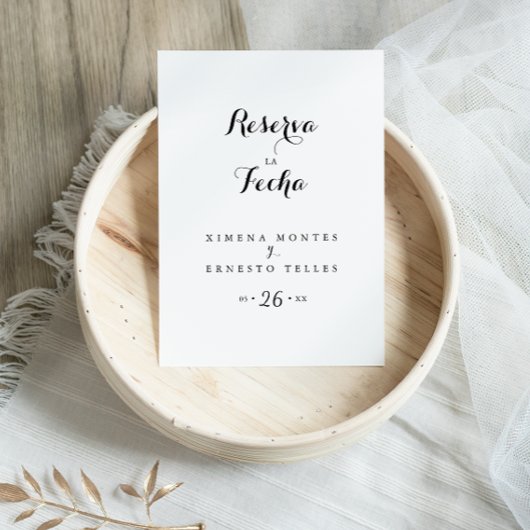 Reserva la Fecha Postkarte