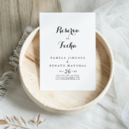 Reserva la Fecha Save The Date