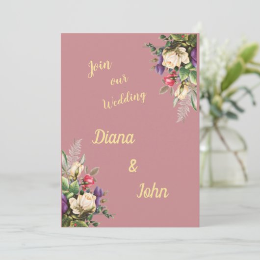 Reserva La Fecha Simple modern invitation,  Save The Date (Stehend Vorderseite)