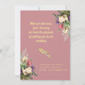 Reserva La Fecha Simple modern invitation, Save The Date (Rückseite)