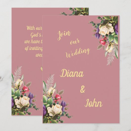 Reserva La Fecha Simple modern invitation,  Save The Date (Vorne/Hinten)