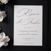 Reserva La Fecha Spanische Sprachskripthochzeit Save The Date