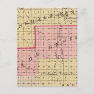 Reservate von Omaha und Winnebago in Nebraska Postkarte