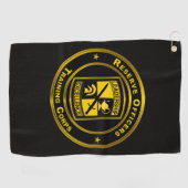 Reserve Officers Training Corps „ROTC“ Golfhandtuch (Horizontal)