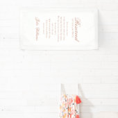Reserved - Father of the Bride - Memorial Wedding Banner (InSitu)