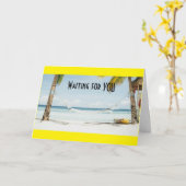 ** RESERVIEREN SIE DIESES HAMMOCK** HEY SIE SIND R KARTE (Gelbe Blume)