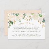 Reservieren Sie für die Blütendusche eines Babys Einladung (Vorne/Hinten)