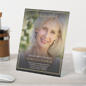 Reserviert eine Sitzmutter von Bride Foto Hochzeit Sockelschild (In SItu)