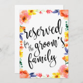 Reserviert für das erschwingliche Blumenzeichen de (Vorne/Hinten)