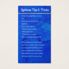 Reserviert für RaniaLipSense Application & Tips Ca