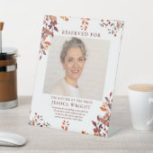 Reservierte Foto-Hochzeit Gerettet Sockelschild (In SItu)