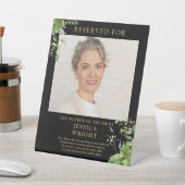 Reservierte Foto-Hochzeit Gerettet Sockelschild (In SItu)