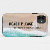 Reservierte ozeanische Strandgeschenke Sommer lust Case-Mate iPhone Hülle (Rückseite (Horizontal))