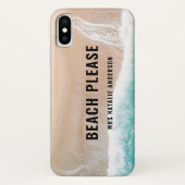 Reservierte ozeanische Strandgeschenke Sommer lust Case-Mate iPhone Hülle (Rückseite)