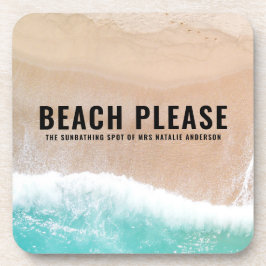 Reservierte ozeanische Strandgeschenke Sommer lust Getränkeuntersetzer