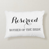 Reservierte Sitzplatzkissenkissen für wedding