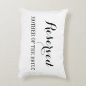 Reservierte Sitzplatzkissenkissen für wedding Zierkissen (Rückseite(Vertikal))