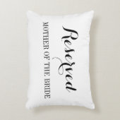 Reservierte Sitzplatzkissenkissen für wedding Zierkissen (Vorderseite(Vertikal))