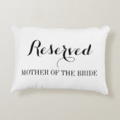Reservierte Sitzplatzkissenkissen für wedding Zierkissen (Rückseite)