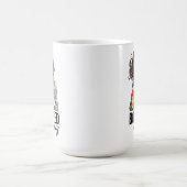 Reservierte und belebte Avid Book Reader Club Wome Kaffeetasse (Mittel)