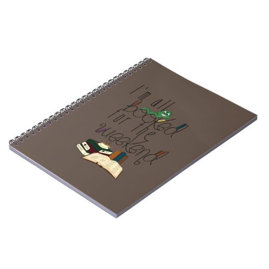 Reservierte Woche Notizblock (Linke Seite)