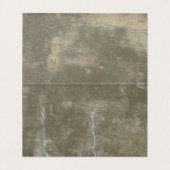 Reservierte Zelt-Karten - Beton Visitenkarten (Innenseite Aufgefaltet)