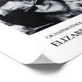 Reserviertes Foto für das Sign-up für Hochzeitsstu Poster (Ecke)