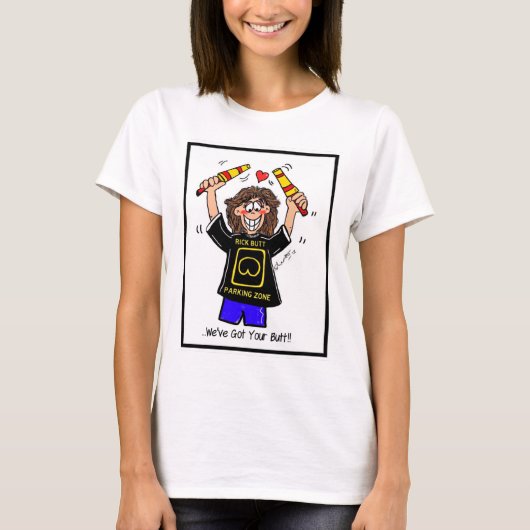 Reserviertes Parken T-Shirt (Vorderseite)