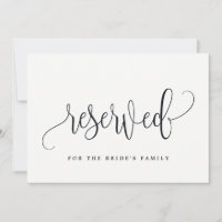 Reserviertes Zeichen - Liebliche Kalligrafie