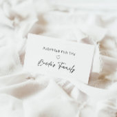 Reserviertes Zeichen, Modernes Reserviertes Zeiche Begleitkarte