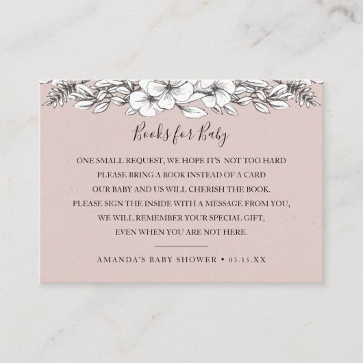 Reservierungsanfrage Kinderdusche Einladungskarte (Vorderseite)