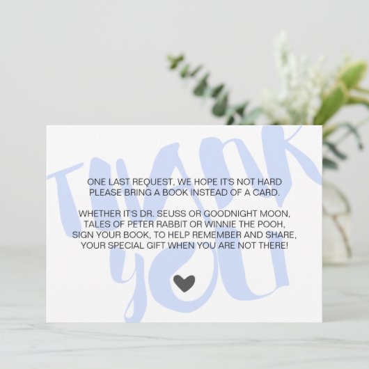 Reservierungskarte für Babydusche Einladung (Stehend Vorderseite)