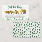 Reservierungskarte für SafariBookKarte Einlegen Vi Begleitkarte (Vorne/Hinten)