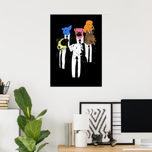 Reservior doggies poster (Heimbüro)
