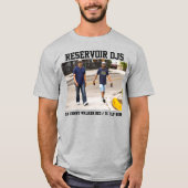 "Reservoir DJs" Raglan Tee Shirt (Vorderseite)